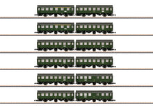 Laden Sie das Bild in den Galerie-Viewer, Märklin Z Personenwagen-Paare Umbauwagen Wagendisplay DB 87061 neu OVP
