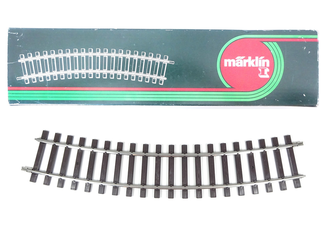 Märklin Spur 1 DC gebogene Gleise R 1020mm 20° 30' 10 Stück 5932 OVP