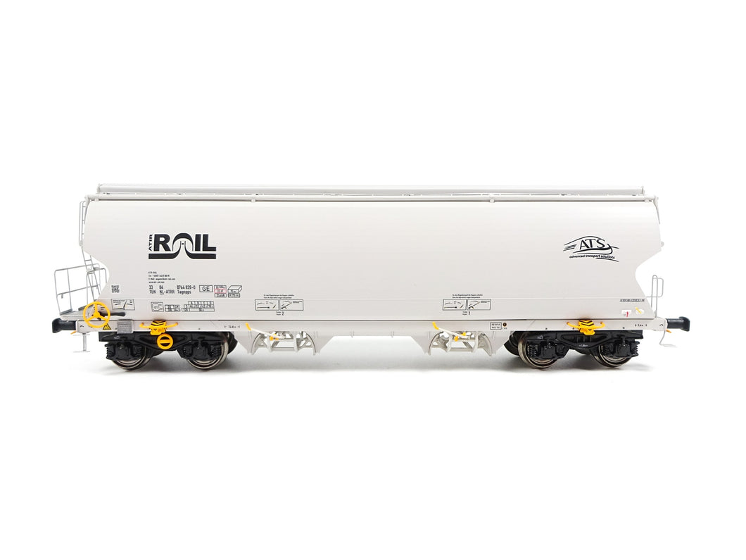 NME H0 Getreidewagen Tagnpps 95m³ ATIR - ATS weiß 509648 DC  neu OVP