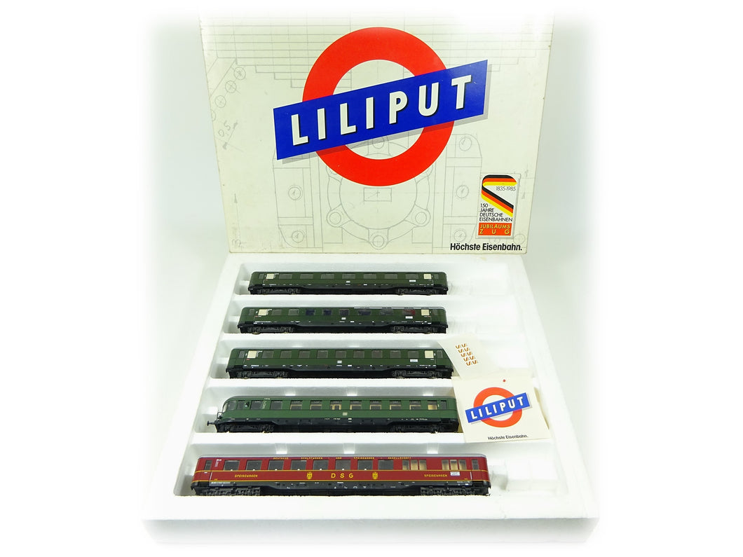Liliput H0 Personenwagen Schürzenwagen-Set 