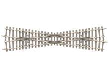 Laden Sie das Bild in den Galerie-Viewer, Minitrix Kreuzung - 15° mit Betonschwellen Länge 129,8 mm 14573 neu OVP
