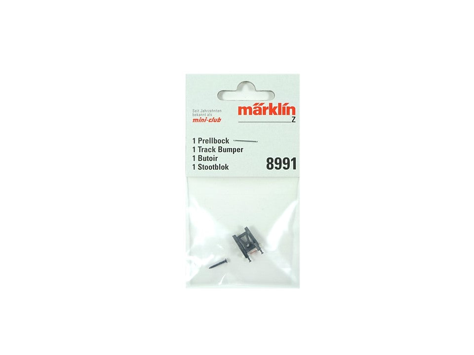 Gleis Prellbock, Märklin Z 8991 neu, OVP