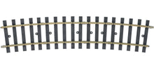 Laden Sie das Bild in den Galerie-Viewer, Märklin Spur 1 Gebogenes Gleis Radius 1.394 mm 15° (H1099) 59075 neu

