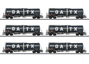Märklin H0 Güterwagen 6-tlg. Kesselwagen-Set JET A1 der GATX 47546 neu OVP