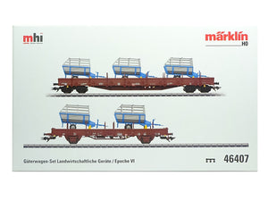 Märklin H0 Güterwagen Set Landmaschinen DB mhi 46407 neu OVP