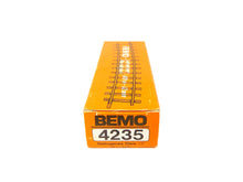 Laden Sie das Bild in den Galerie-Viewer, Bemo H0m Gebogenes Gleis R = 515 12° (9 Stk. in OVP orange) 4235 OVP
