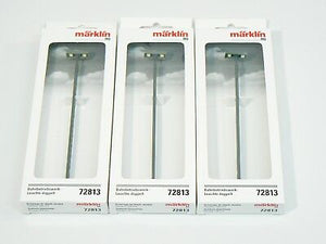 Märklin H0 Beleuchtung Set Bahnbetriebswerk Leuchte doppelt LED 3 x 72813 neu