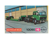 Laden Sie das Bild in den Galerie-Viewer, Kibri H0 Bausatz Mercedes Benz mit Scheuerle Auflieger 10090 OVP
