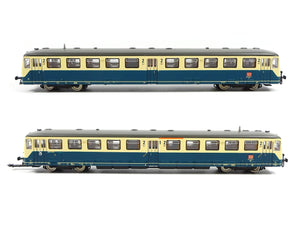 Fleischmann N Akkutriebwagen 515 mit Steuerwagen DB AG digital sound 740172 neu OVP