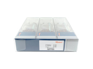 Roco H0 Güterwagen 3 -tlg. Set: Schwenkdachwagen Quarzwerke DB 77052 neu OVP