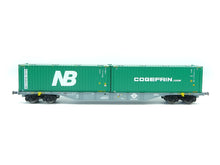 Laden Sie das Bild in den Galerie-Viewer, ACME H0 Containertragwagen Ermewa NB Cogefrin 40425 neu OVP
