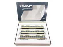 Laden Sie das Bild in den Galerie-Viewer, Roco H0 Personenwagen Transalpin-Zwischenwagen 3-teilig ÖBB 43054 OVP
