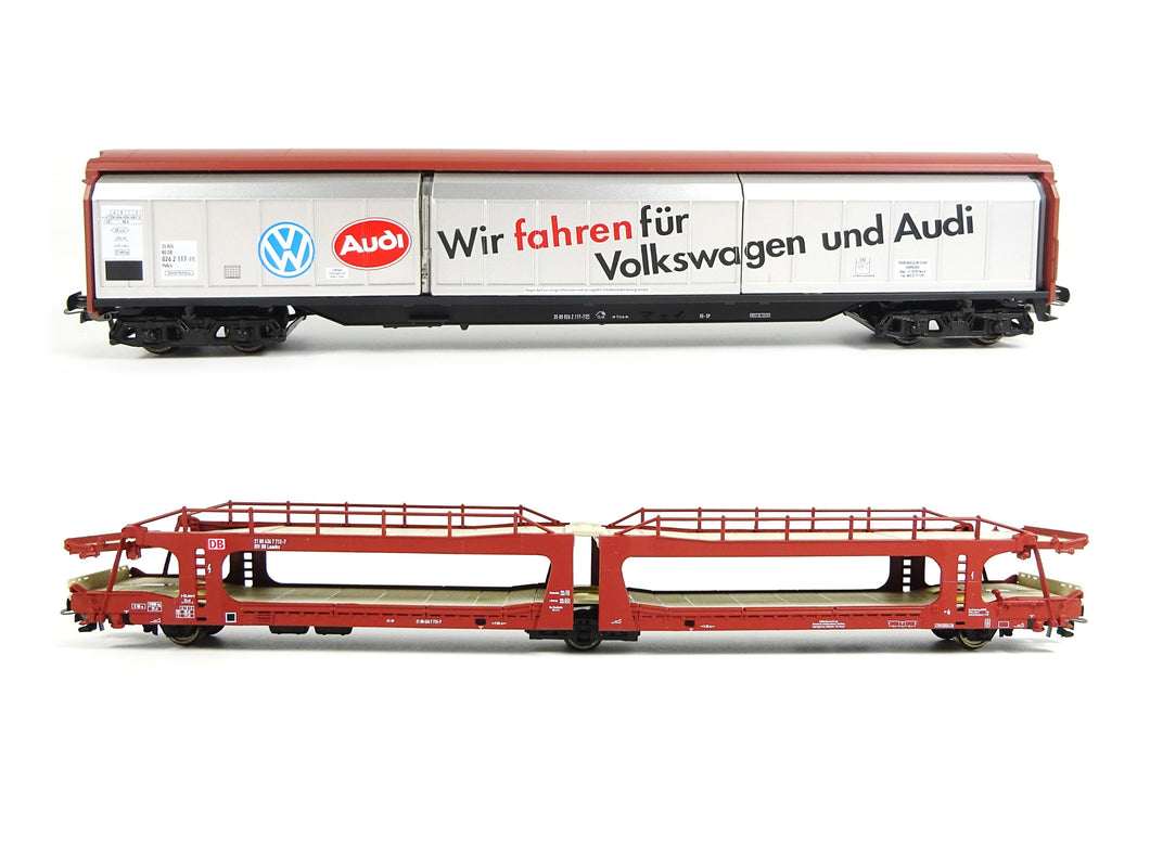 Electrotren H0 Wagenset Werkstatt-Transort VW DB 218982 OVP