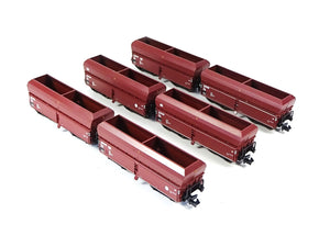 Fleischmann N Güterwagen Selbstentladewagen Set DB 6 Stück aus 931898 neu