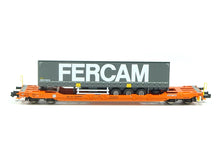 Laden Sie das Bild in den Galerie-Viewer, Fleischmann N T5 Taschenwagen Fercam Wascosa, 6660040 neu OVP
