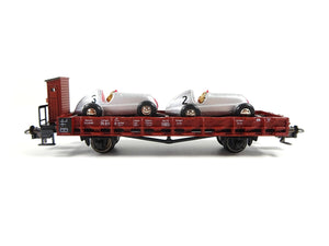 Trix Express H0 Rungenwagen mit Schuco-Silberpfeile 33879 OVP
