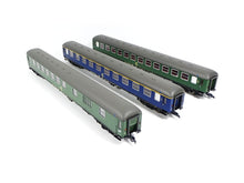 Laden Sie das Bild in den Galerie-Viewer, Roco H0 Schnellzug Wagen Set „Hispania-Express“ DB 3 tlg. 6200051 neu OVP
