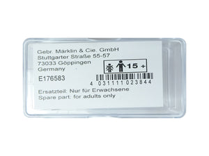 Märklin H0 Ersatzteil Set Geländer Glaskasten E176583 E 176583 neu OVP