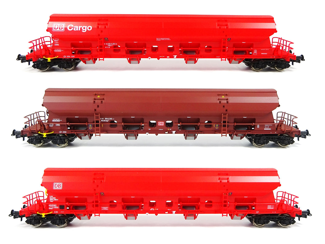 Roco H0 3-tlg. Set: Schwenkdachwagen Gattung Tadgs 959 DB AG 6600153 neu OVP