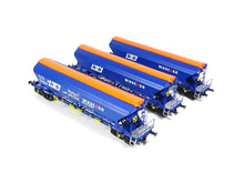 Laden Sie das Bild in den Galerie-Viewer, Sudexpress H0 3-tlg. Wascosa Tanpps Schüttgutwagen Set (Excl. KUNSOL) 19726 neu OVP
