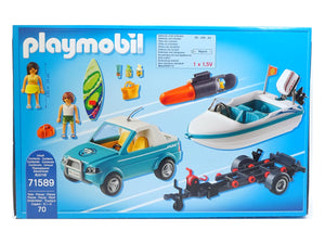 PLAYMOBIL® Summer Fun Surfer- Pickup mit Speedboat 71589
