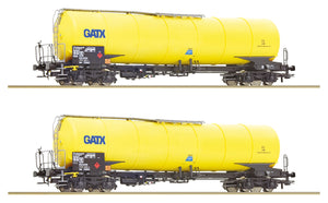 Roco H0 Güterwagen 2 tlg Set Kesselwagen GATX 76025 neu OVP