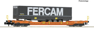 Fleischmann N T5 Taschenwagen Fercam Wascosa, 6660040 neu OVP