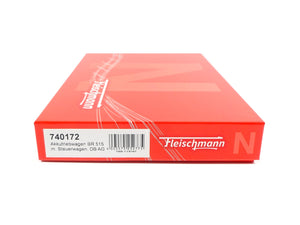 Fleischmann N Akkutriebwagen 515 mit Steuerwagen DB AG digital sound 740172 neu OVP