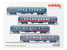 Laden Sie das Bild in den Galerie-Viewer, Märklin H0 Personenwagen Schnellzugwagen-Set SJ 43789 neu OVP
