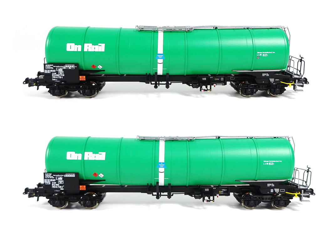 Roco H0 Güterwagen Set Kesselwagen On Rail 6600147 neu OVP