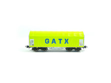 Laden Sie das Bild in den Galerie-Viewer, Roco H0 76055, 2-tlg. Set Schiebeplanenwagen, GATX, neu, OVP
