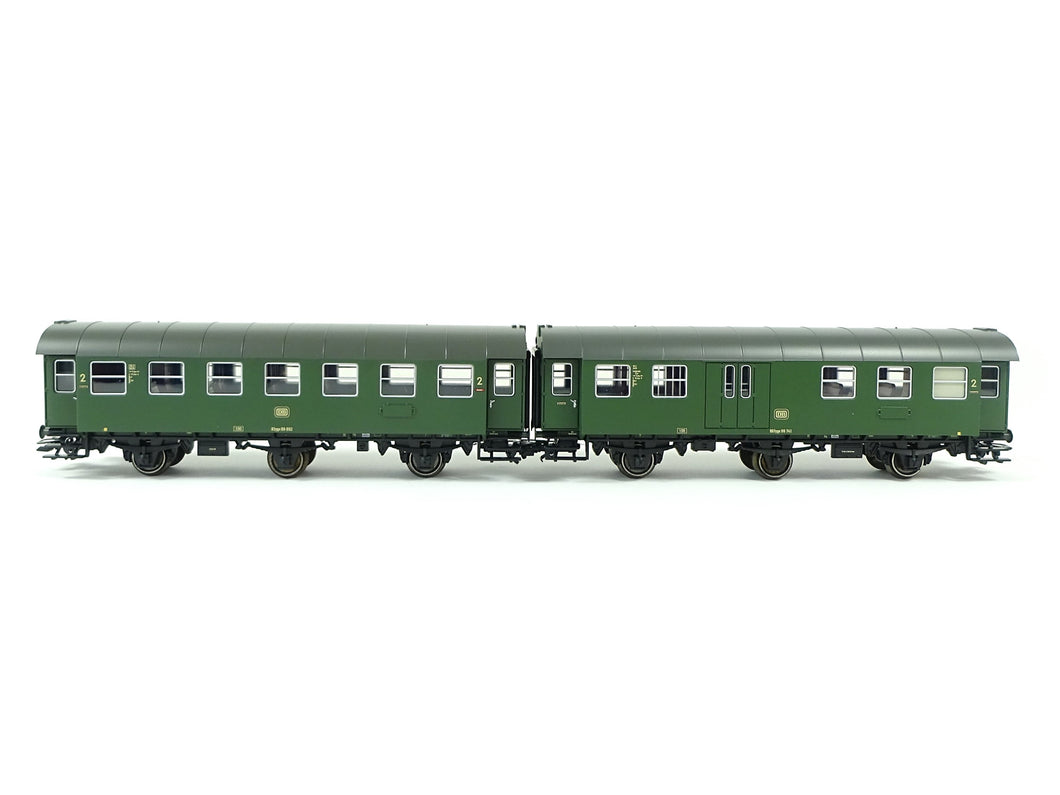 Märklin H0 Personenwagen Paar DB 2 Klasse 43196 neu OVP