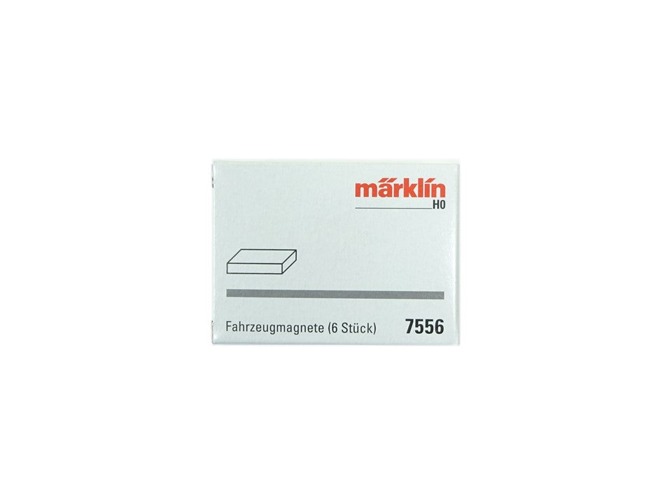 Märklin H0 Lokomotiven Zubehör Fahrzeugmagnete 6 Stück 7556 neu OVP
