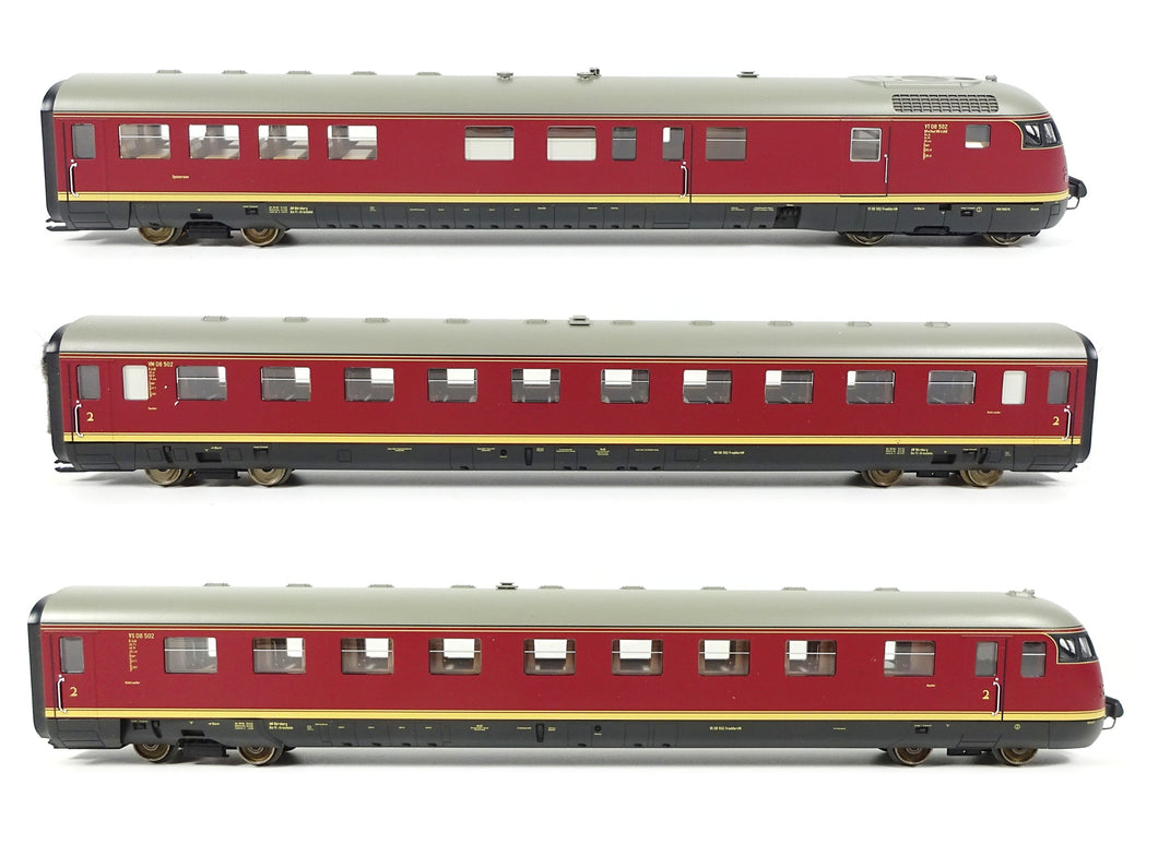 Trix H0 Schnell-Triebwagenzug BR VT 08.5 DB digital sound 22608 OVP