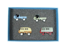 Laden Sie das Bild in den Galerie-Viewer, BUB H0 Steyr-Puch &quot;Haflinger&quot; 700 AP 4er Set 05729 OVP
