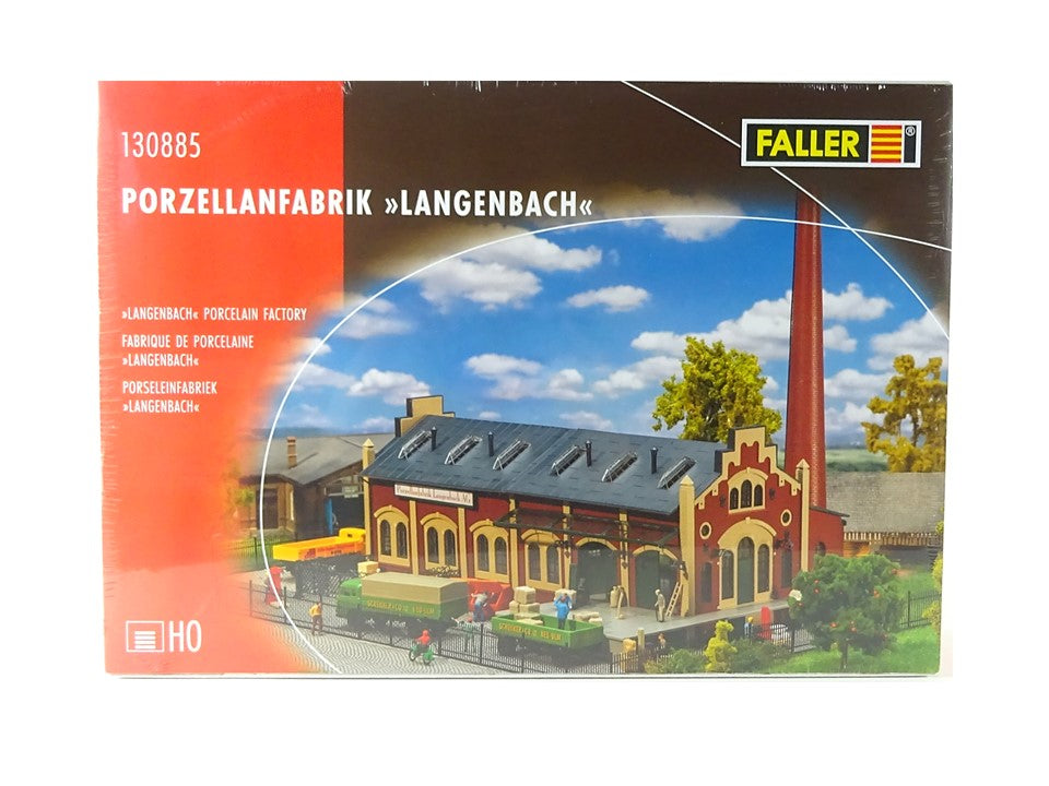 Bausatz Modellbau Porzellanfabrik Langenbach, Faller H0 130885, neu