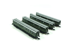 Personenwagen-Set Reisezug Abteilwagen DB 4-teilig, Märklin Z 87565 neu OVP