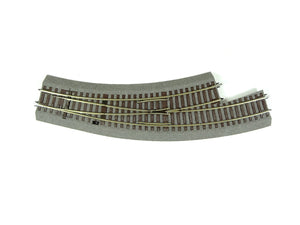 ROCO LINE Bogenweiche links BWl3/4 Handantrieb mit Bettung, Roco H0 42572 neu OVP