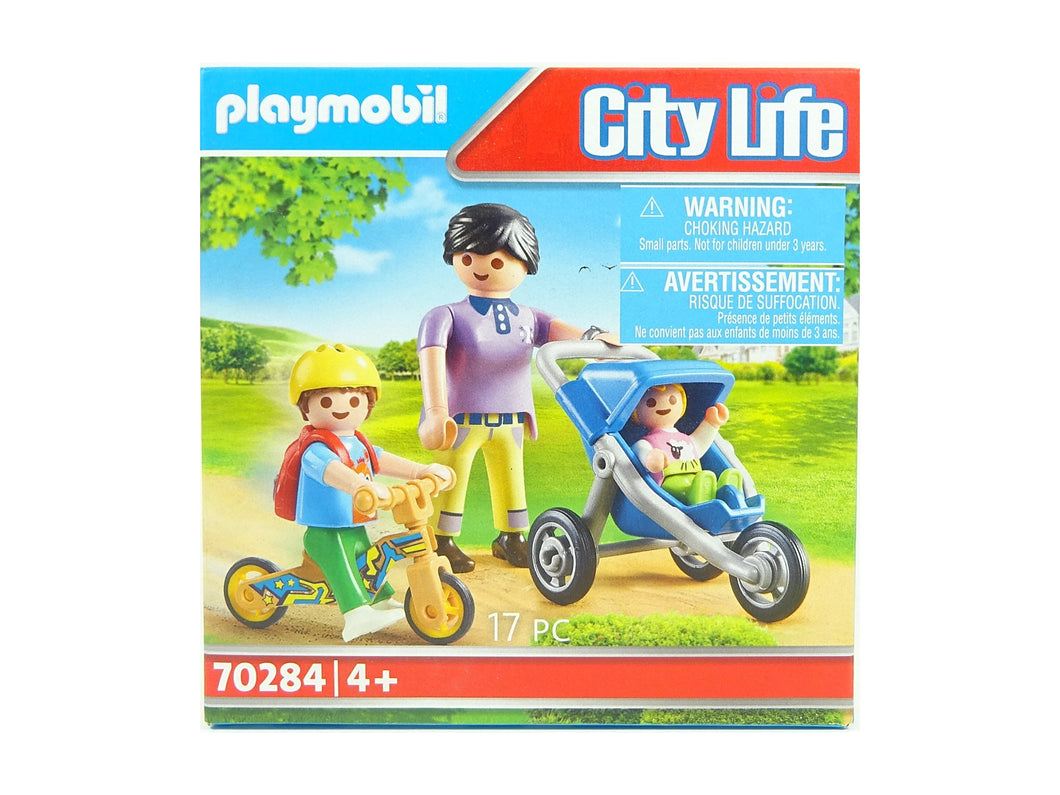 Figuren Mama mit Kinder, Playmobil 70284 neu OVP