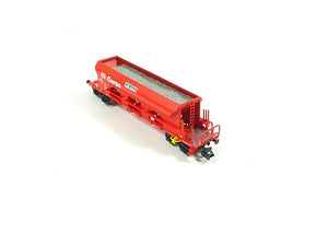 NME N 202605, Schotterwagen Facns 133 der DB Cargo, BDAG, rot, neu, OVP