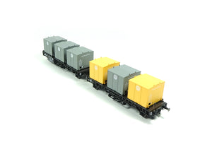 Güterwagen Behälter-Transportwagen Laabs, Trix H0 24161 neu OVP