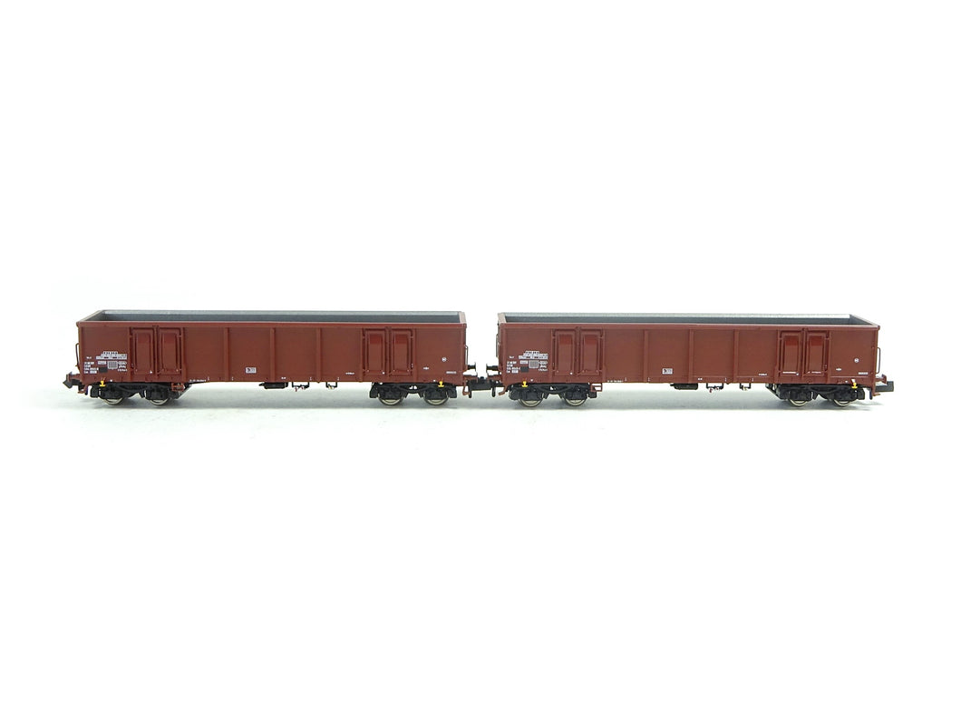 Güterwagen Set offene Güterwagen DR 2 tlg., Fleischmann N 830253 neu OVP