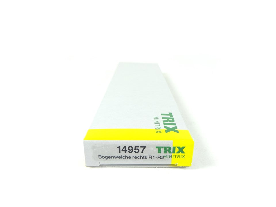 Bogenweiche N Gleis rechts, R1, Minitrix N 14957 neu, OVP