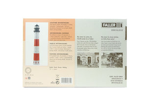 Modellbau Bausatz Leuchtturm Westerheversand, Faller H0 130670, neu
