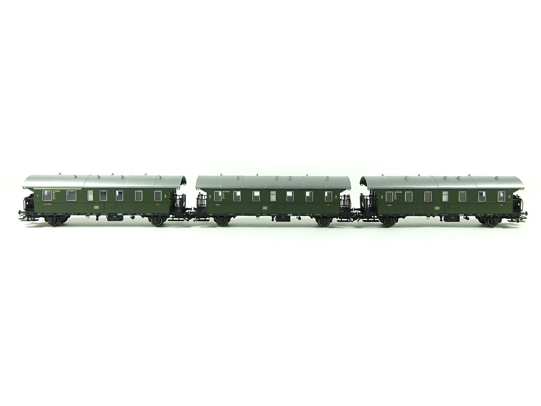 Personenwagen Set 3 teilig Nebenbahn der BR 24, aus Märklin H0 29243 29244 neu