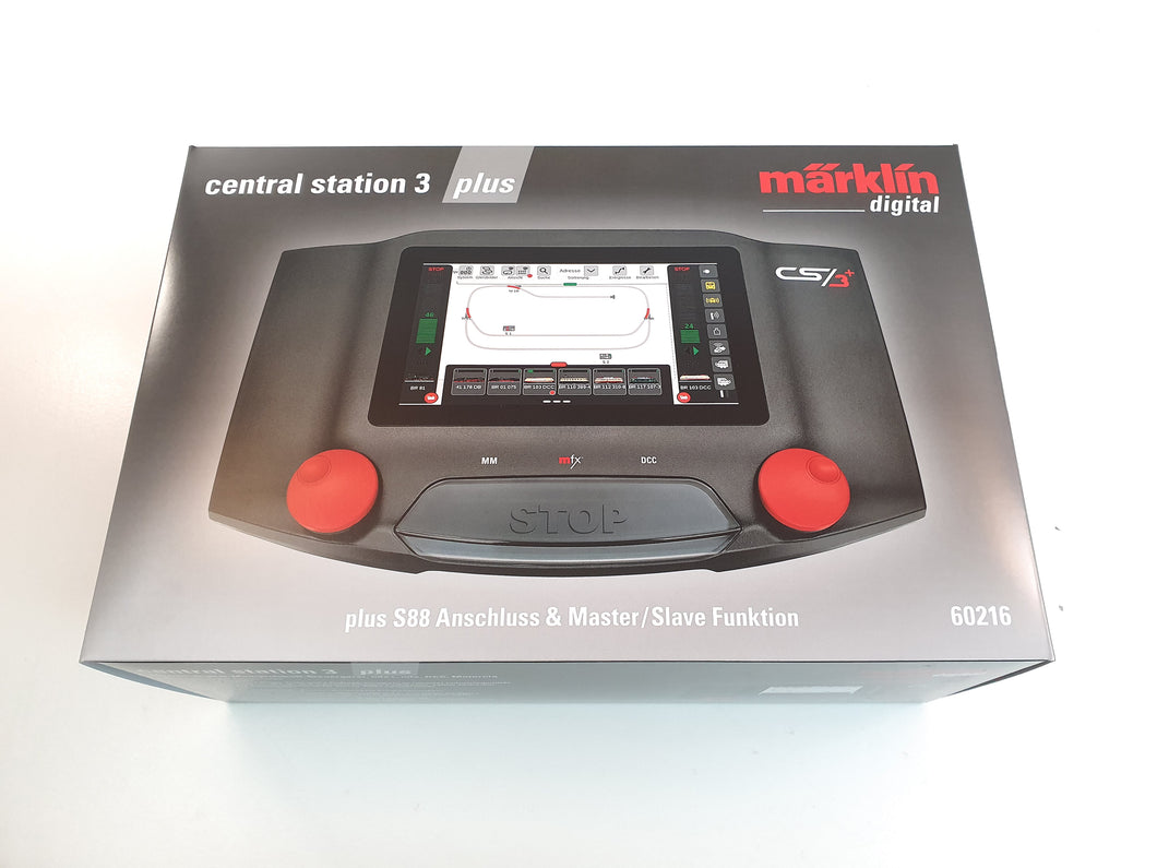 Central Station 3 plus Digitalzentrale, Märklin 60216 neu, OVP