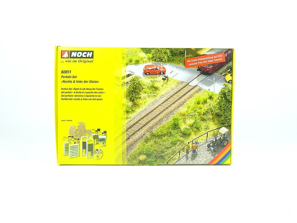 Modellbau Zubehör Perfekt Set Rechts & links der Gleise, Noch 60811 neu, OVP