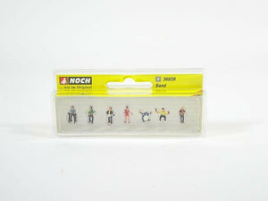 Noch N 36839 Band, 6 Figuren mit Musikinstrumenten, neu