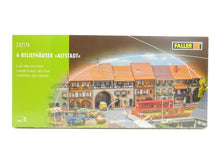 Laden Sie das Bild in den Galerie-Viewer, Modellbahn Bausatz Reliefhäuser Altstadt, Faller N 232174 neu OVP
