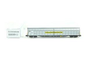 Güterwagen Großraum Schiebewandwagen, Transwaggon, Fleischmann N 838309 neu OVP